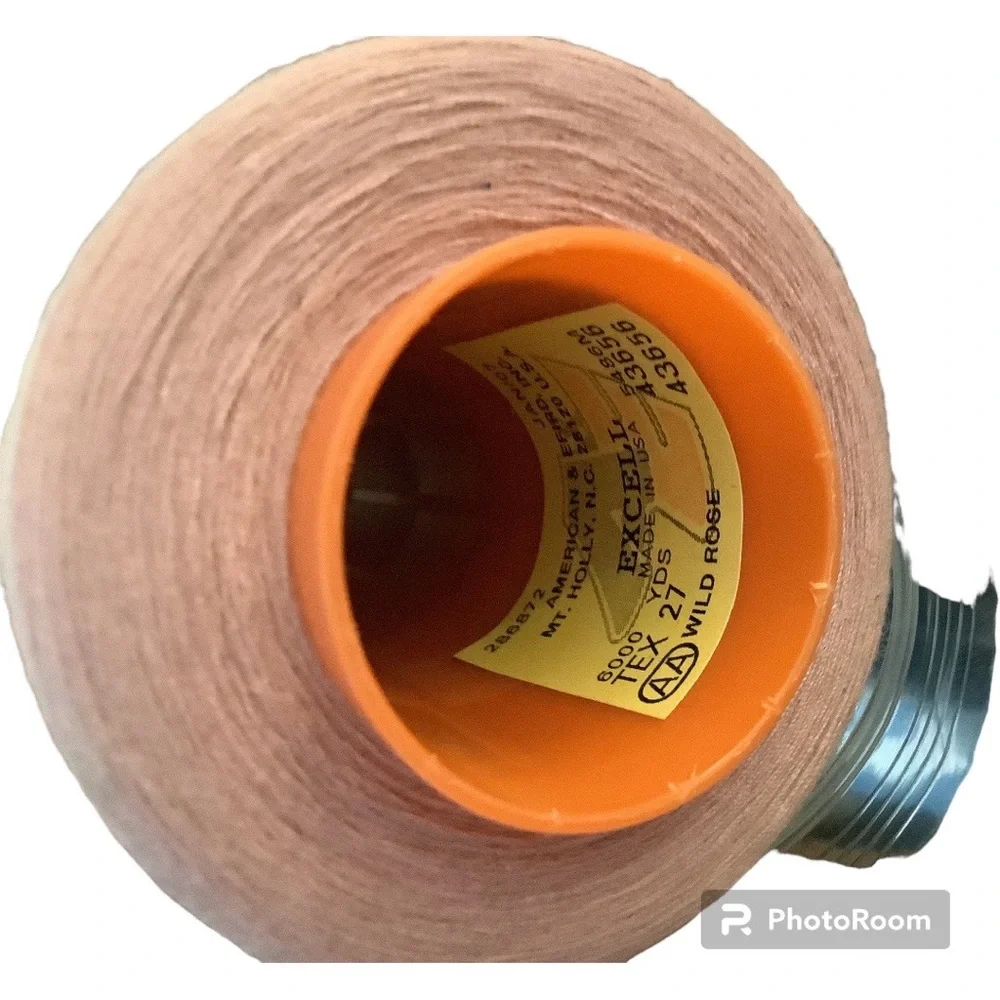 American & Efird Heavy Weight Polyester Thread, Tex 27, 6000 Yard Spool, NEW - Picture 2 of 2